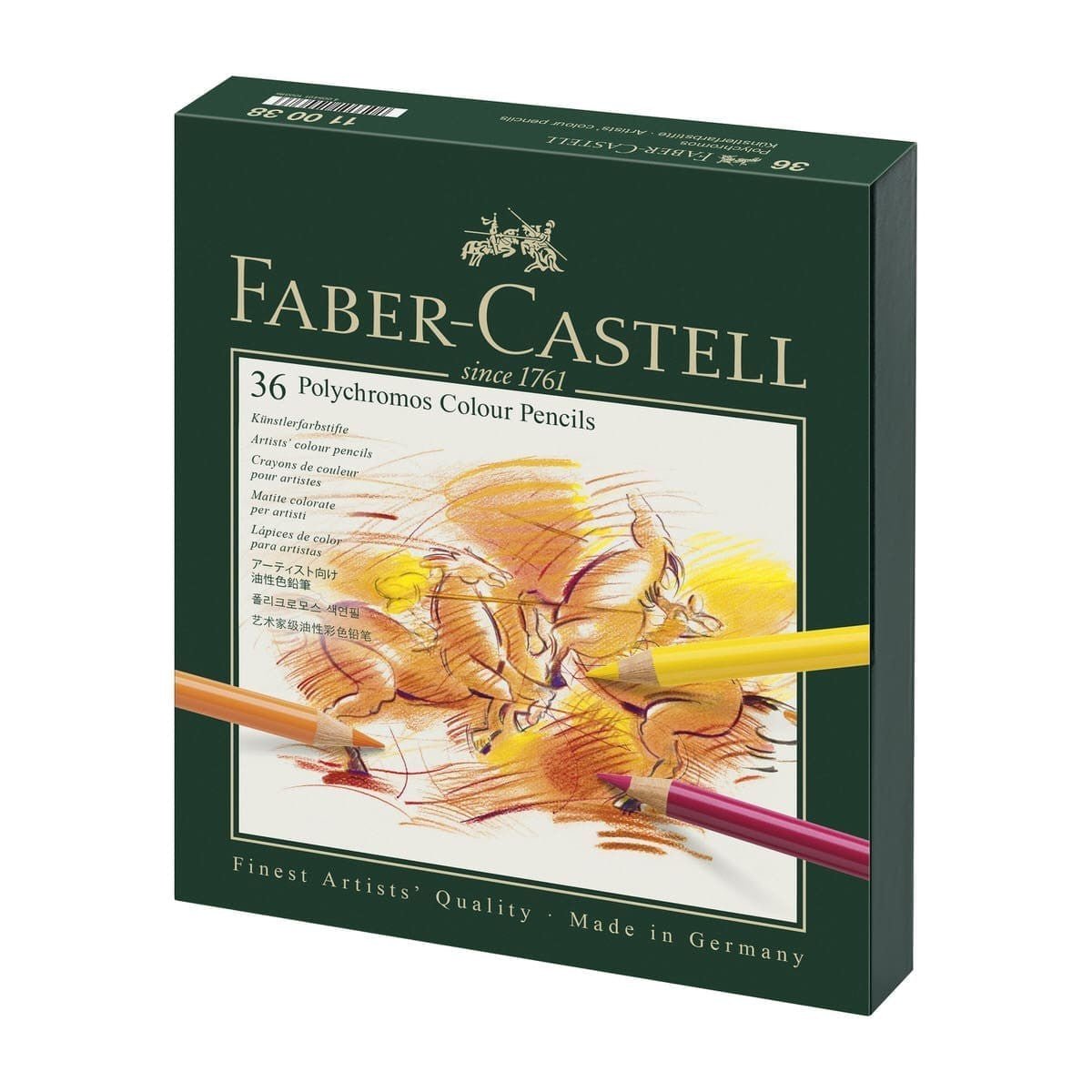 Polychromos Colour Pencils Studiobox 36 st Färgpennor - Faber-Castell - Tidformera