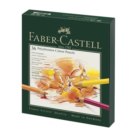 Polychromos Colour Pencils Studiobox 36 st Färgpennor - 1 - Faber - Castell - Tidformera