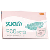 Post - it Eco notes - 76 x 127 mm - Rosa - 1 - Stick'n - Tidformera