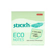 Post - it Eco notes - 76 x 76 mm - Grön - 1 - Stick'n - Tidformera