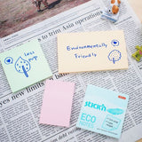 Post - it Eco notes - 76 x 76 mm - Rosa - 2 - Stick'n - Tidformera