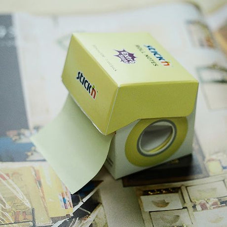 Post - it Notisrulle 5 cm x 10 m - Gul - 3 - Stick'n - Tidformera