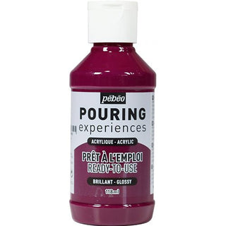 Pouringfärg Pebeo Experiences - 118 ml Glossy - Deep Magenta - 1 - Pebeo - Tidformera