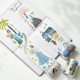 Prague's Colorful Journey Wide PET Tape - 55 mm - 9 - Washi Tape Shop - Tidformera