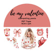 Pre cut Pet Tape - Penpaling Paula - Be My Valentine 60 mm - 1 - Penpaling Paula - Tidformera