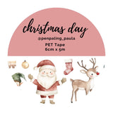 Pre cut Pet Tape - Penpaling Paula - Christmas Day - 1 - Penpaling Paula - Tidformera