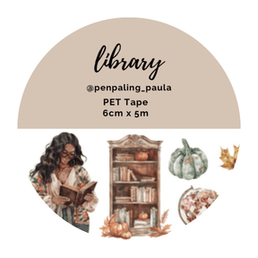 Pre cut Pet Tape - Penpaling Paula - Library - 1 - Penpaling Paula - Tidformera