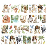 Pre cut Pet Tape - Penpaling Paula - Tropical Jungle 60 mm - 2 - Penpaling Paula - Tidformera
