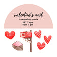 Pre cut Pet Tape - Penpaling Paula - Valentine's Mail - 1 - Penpaling Paula - Tidformera