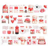 Pre cut Pet Tape - Penpaling Paula - Valentine's Mail - 2 - Penpaling Paula - Tidformera