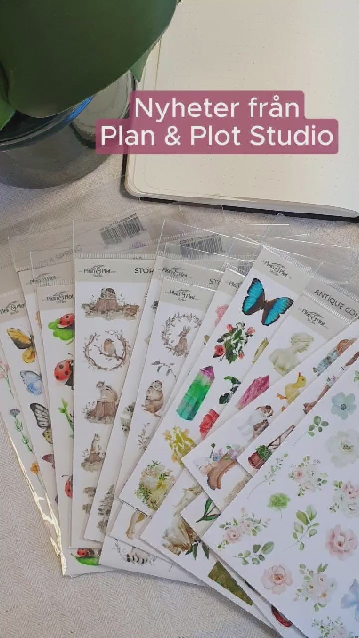 Stickers Plan & Plot Studio Vinyl - Spring Blush