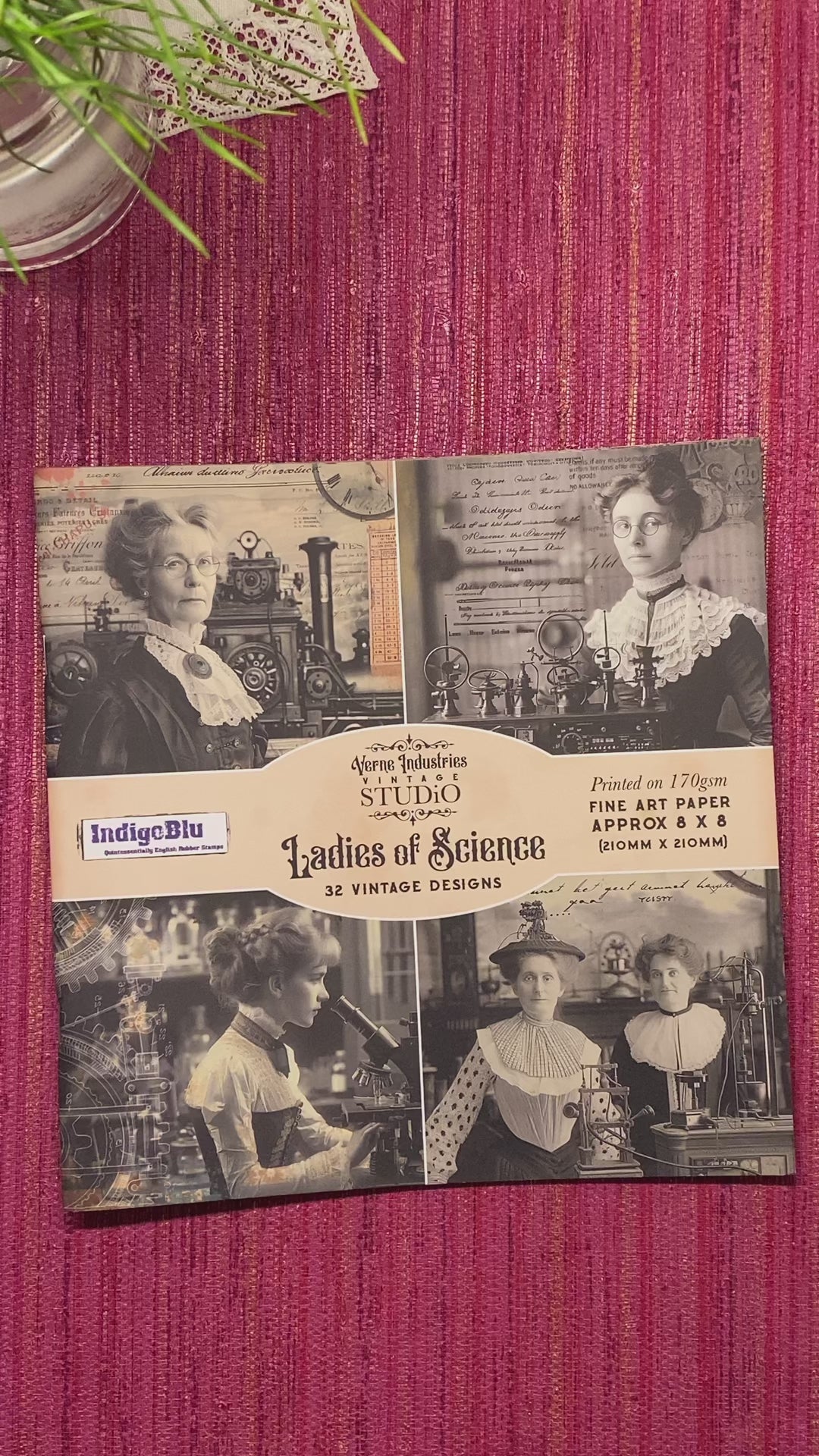 Video - Paper Book - Ladies of Science - IndigoBlu