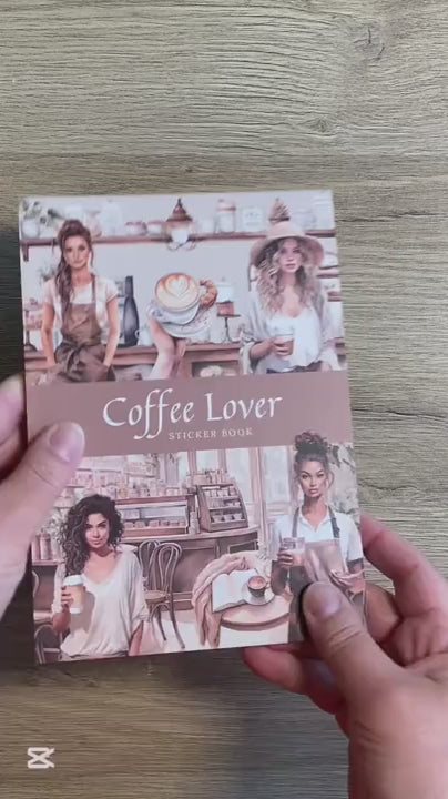 Video - Vi bläddrar i Coffee over Sticker book från Penpaling Paula