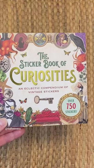 The sticker book of Curiosities!