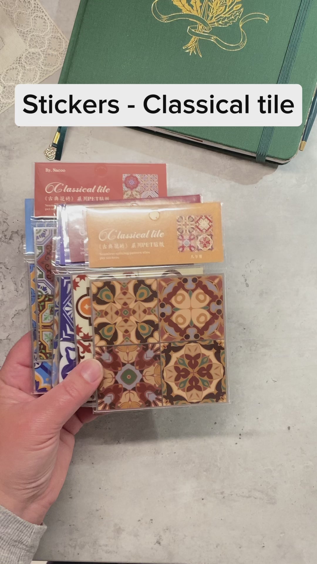 Video - Stickers - Classical tile - Versailles