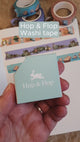 Washi tape Hop & Flop - Capybara