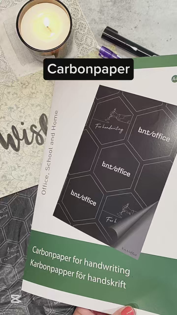 Karbonpapper A4 10-pack