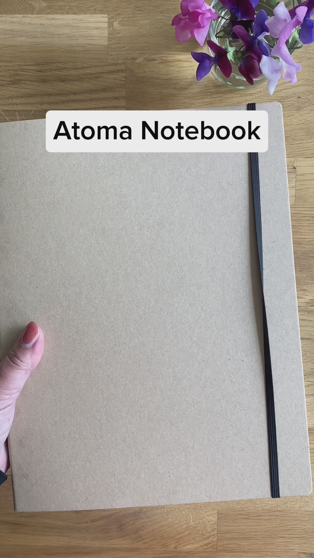 Video - Atoma Notebooks. Här i storlek A4.