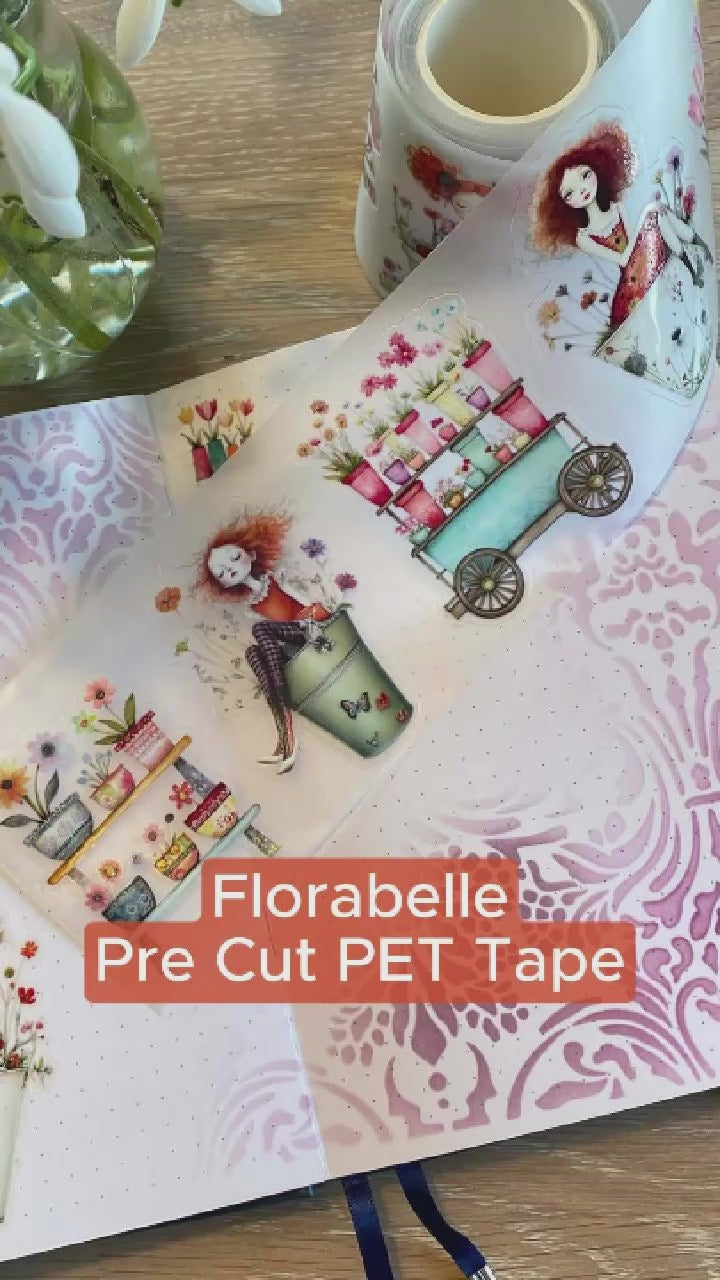 Pet Tape Pre-cut - MIC - Florabelle 3D Glossy 70 mm