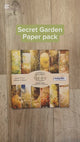 Video - Visar alla sidor i Secret Garden Paper pack från IndigoBlu