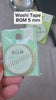 Video - BGM Washi tape 5 mm