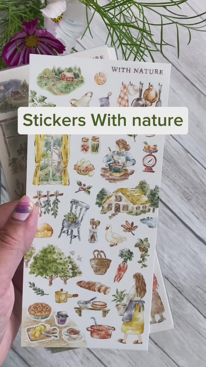 Video - Stickers With nature - Bird watching - Mind Wave