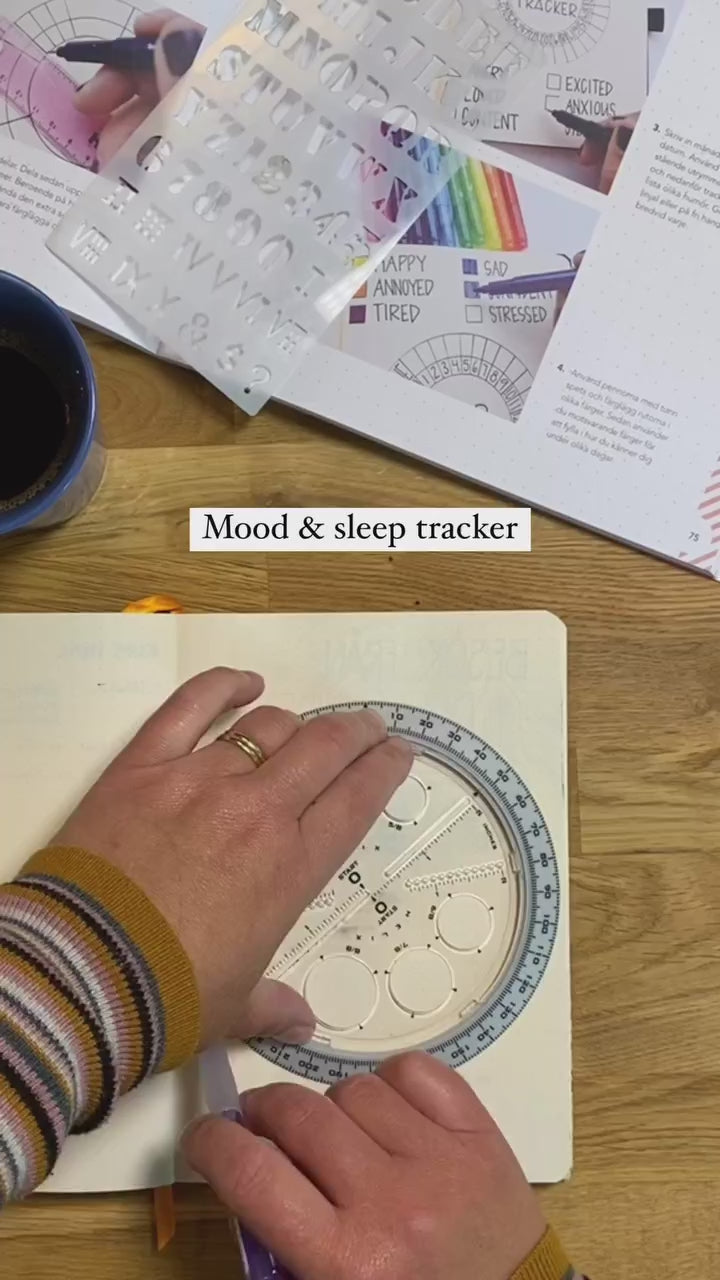 Video - Vi ritar upp humör och sömn tracker med Helix angle and circle maker