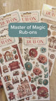 Video - Stamperias Mater of Magic Rub-ons. Tidformera