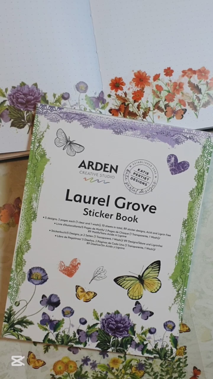 Video -Laurel grove sticker book