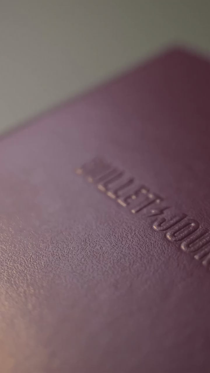 Officiella videon från Leuchtturm1917 som visasr med Bullet Journal Purple26. Tidformera