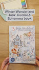 Video - Winter Wonderland Junk Journal and Ephemera book. Tidformera