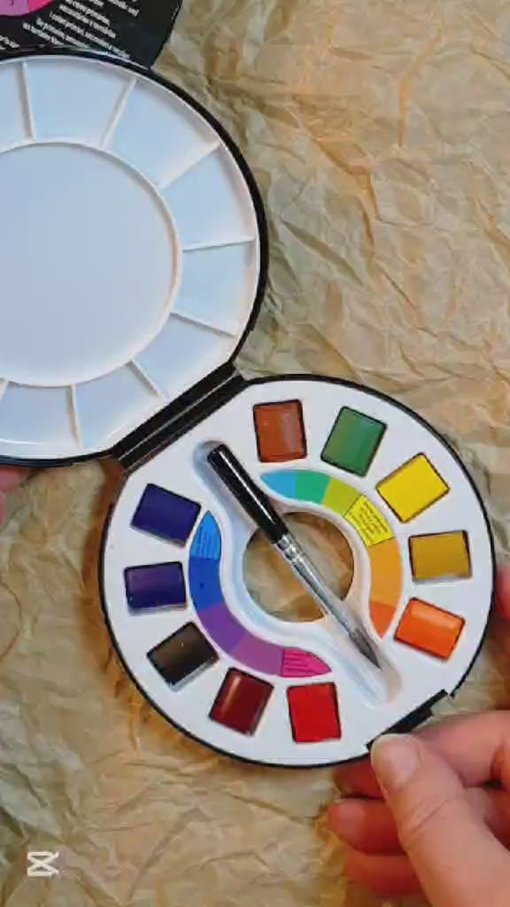 Watercolor Travel Box Campus 10 colors