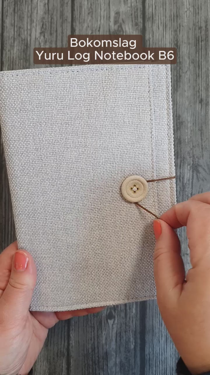 Video - Se Bokomslag till  Yuru Log notebooks, i B6, från japanska Midori.