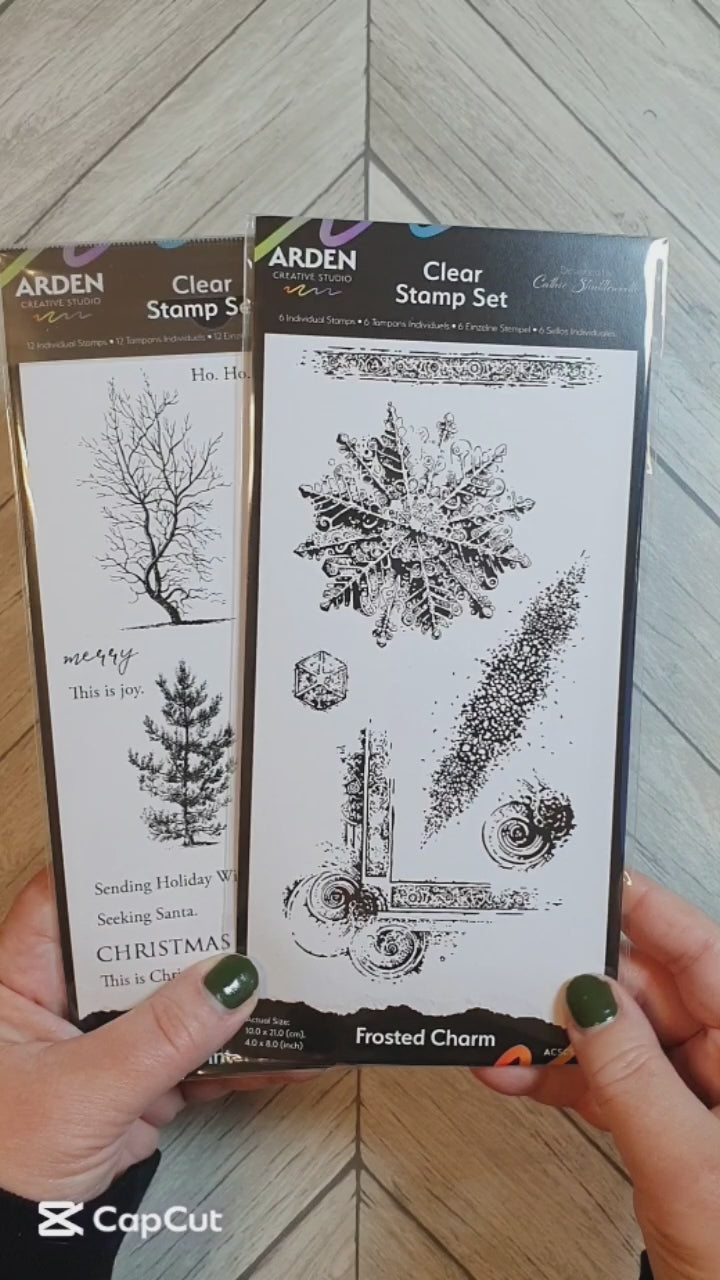 Video - Arden Clear stamps winter