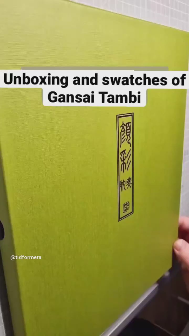 Video - Unboxing Gansai Tambi och swatches