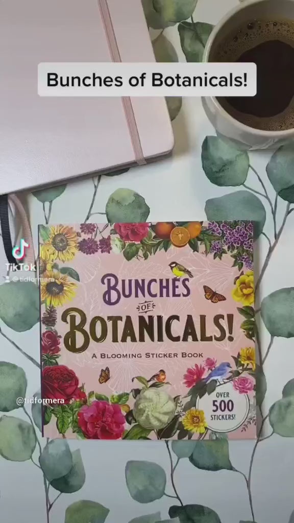 Bunches of Botanicals Sticker book