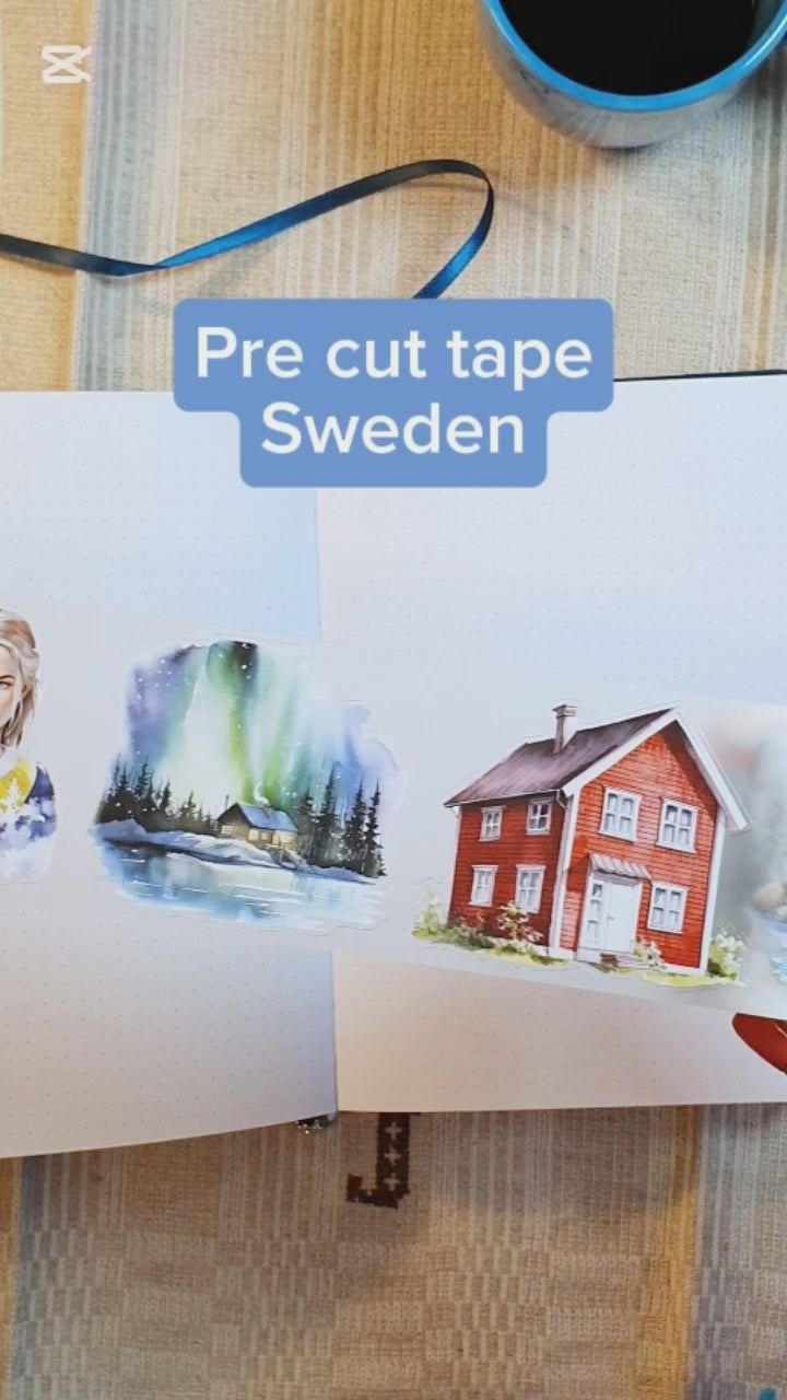 Pre cut Pet Tape - Penpaling Paula - Sweden