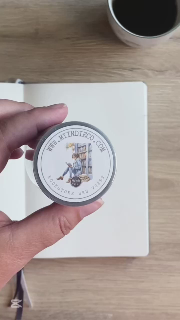 Video där vi visar Pet Tape - MIC - Bookstore Matte 60 mm. Tidformera