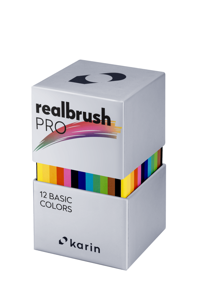 Realbrush PRO 12 - pack - Basic colors - Karin - Tidformera