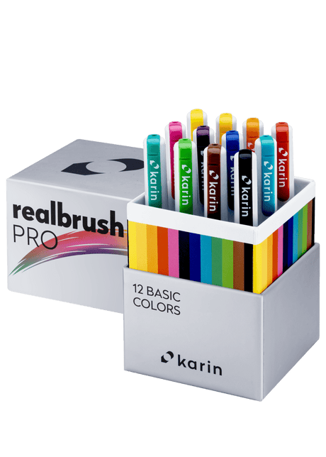 Realbrush PRO 12 - pack - Basic colors - 1 - Karin - Tidformera