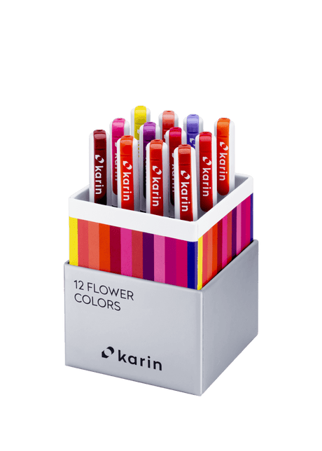 Realbrush PRO 12 - pack - Flower colors - Karin - Tidformera