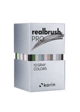 Realbrush PRO 12 - pack - Gray colors - Karin - Tidformera