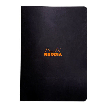 Rhodia Skrivhäften - A4 Rutat från Rhodia - Svart rutat skrivhäfte - Tidformera