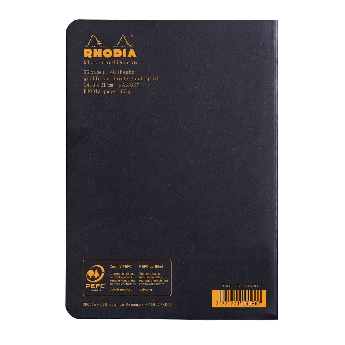 Rhodia Skrivhäften - A5 Dotted - Rhodia - Tidformera