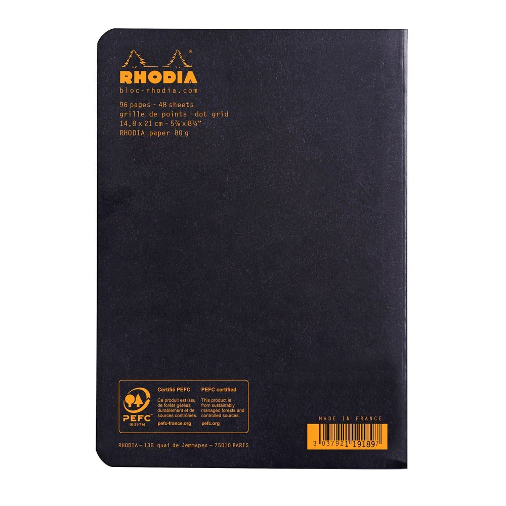 Rhodia Skrivhäften - A5 Linjerad - 3 - Rhodia - Tidformera