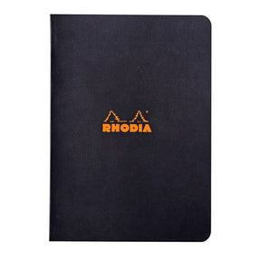 Rhodia Skrivhäften - A5 Rutat från Rhodia - Svart rutat skrivhäfte - Tidformera