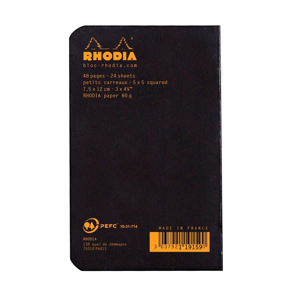 Rhodia Skrivhäften - A7 Rutat - 3 - Rhodia - Tidformera