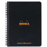 Rhodia Spiralblock A5+ Dotted Långsida Svart - Rhodia - Tidformera