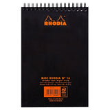 Rhodia Spiralblock A5+ Rutat Kortsida - 3 - Rhodia - Tidformera