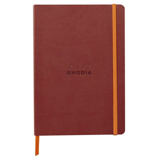 Rhodiarama Anteckningsböcker Linjerad Nacarat från Rhodia - Röd anteckningsbok - Tidformera